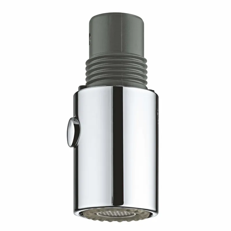GROHE 46857000 Universal Pull-Out Spray in Starlight Polished Chrome (No hose, only pull out spray head)