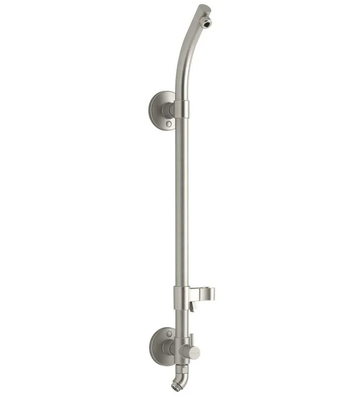 Kohler 45906-BN HydroRail-S 25-3/8 in Shower Rail in Vibrant Brushed Nickel