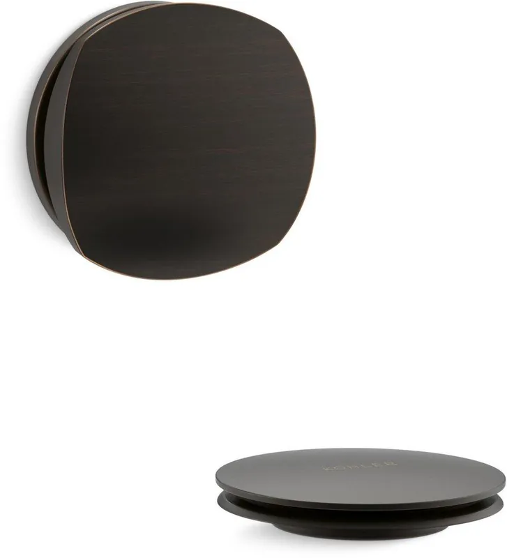 Kohler T37391-2BZ PureFlo 3-1/8 in. Metal Drain and Overflow Trim Kit in Oil Rubbed Bronze