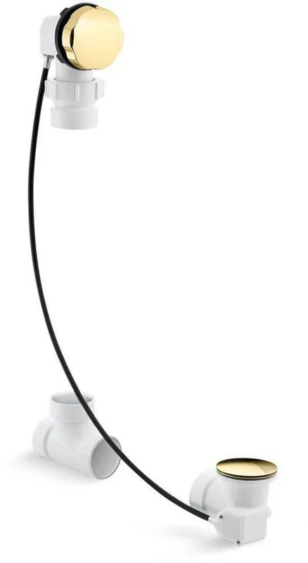 Kohler 7214-PB ClearFlo 21 in. Metal Cable Drain