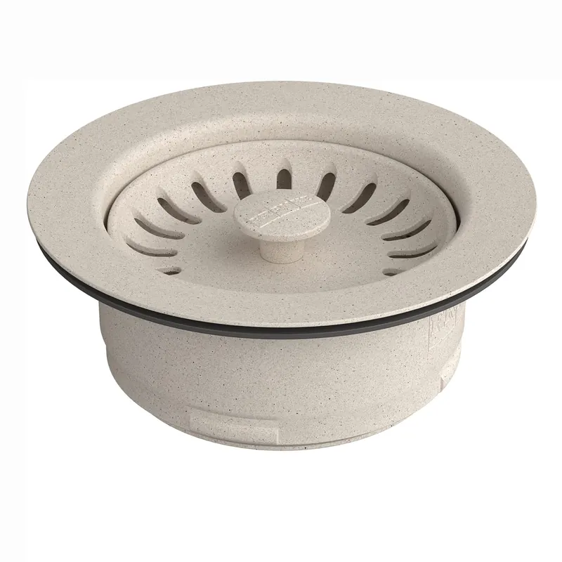 Franke WD-900-CHA Replacement Waste Disposer Flange for Kitchen Sink in Champagne