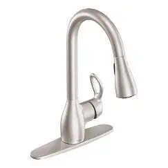Moen CA87011SRS Kleo Pull Down Kitchen Faucet in Spot Resist Stainless
