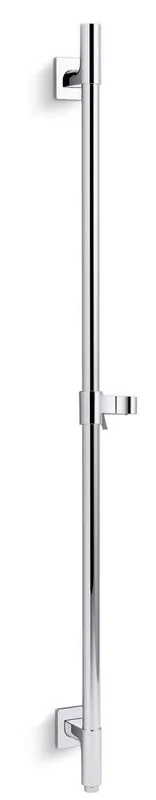 Kohler 98344-CP Awaken Slide Bar with Support Elbow in Polished Chrome