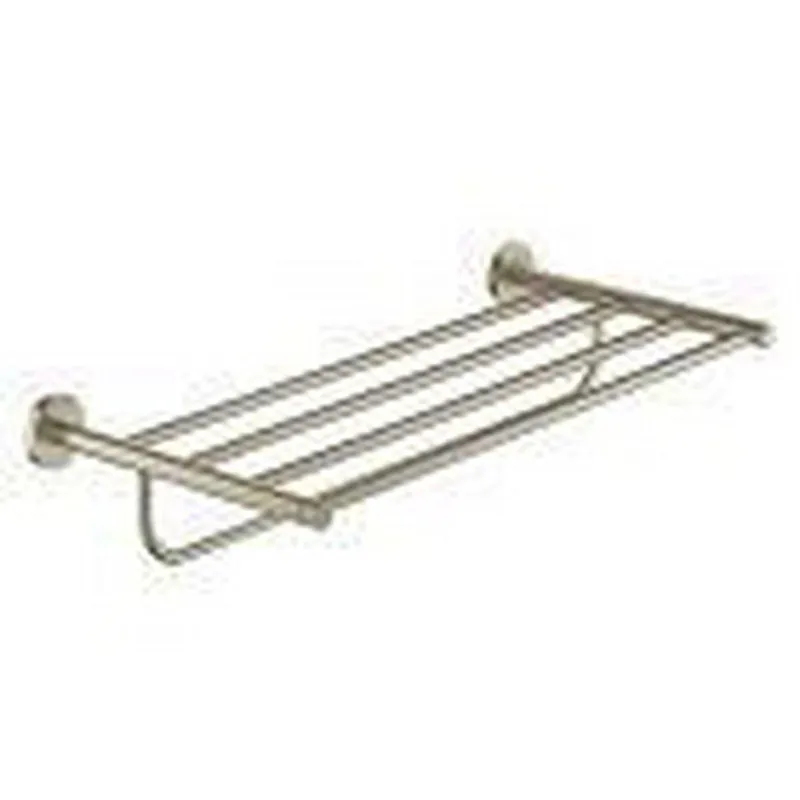 GROHE 40800EN1 Essentials 10-5/8 in. Towel Holder in Brushed Nickel