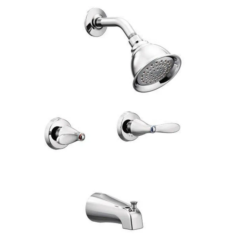 Moen 82602 Adler Two Handle Single Function Bathtub & Shower Faucet