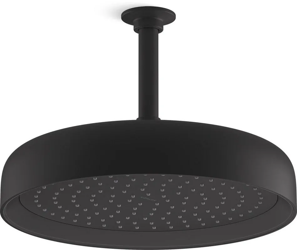 Kohler 26291-BL Statement Dual Function Showerhead in Matte Black