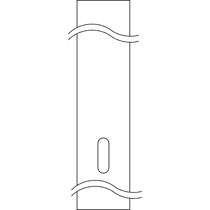 Kichler 9506AZ Constructed from aluminum outdoor post