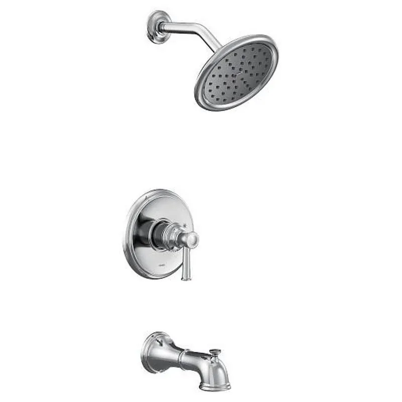Moen UT2313EP Belfield One Handle Single Function Bathtub & Shower Faucet in Chrome (Trim Only)