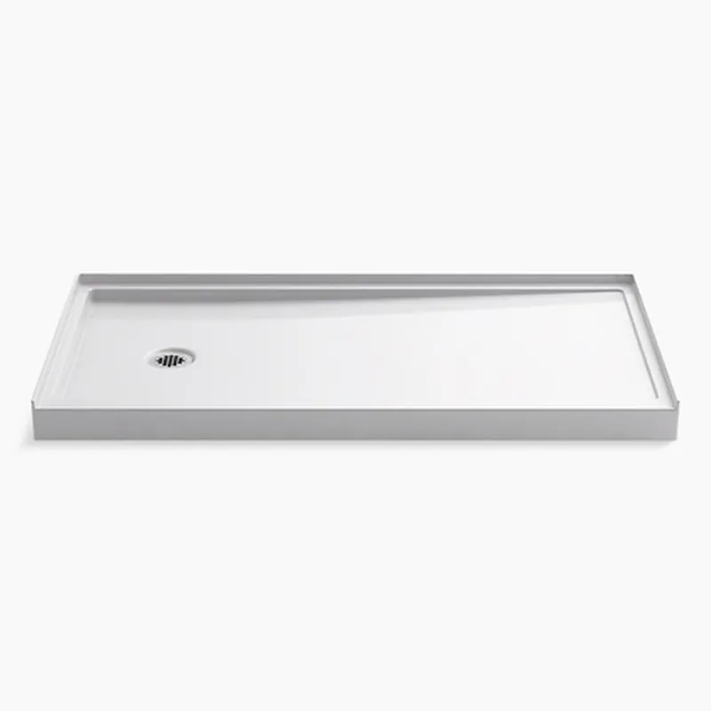 KOHLER 8643-0 Rely 60 In. X 30 In. Shower Base With Left Drain