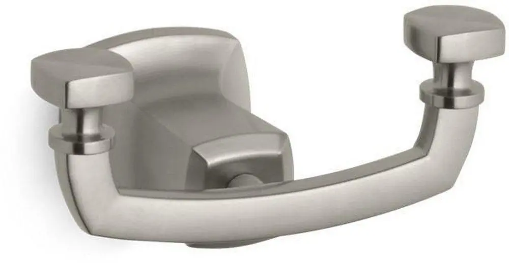 Kohler 16256-BN Margaux 2 Robe Hook in Vibrant Brushed Nickel