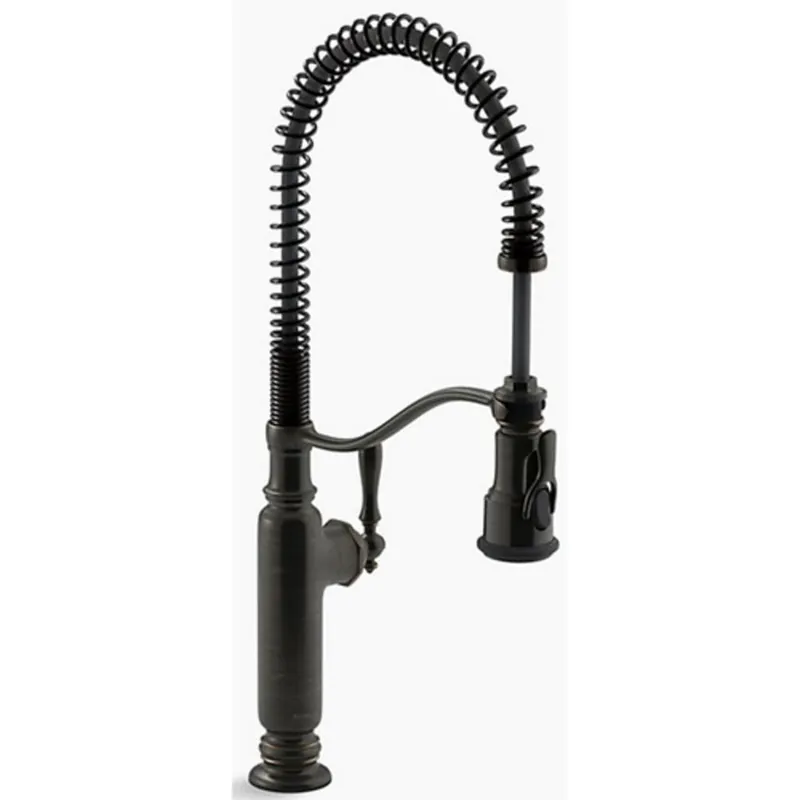 KOHLER 77515-2BZ Tournant Single Handle Pull Down Kitchen Faucet in Oil Rubbed Bronze