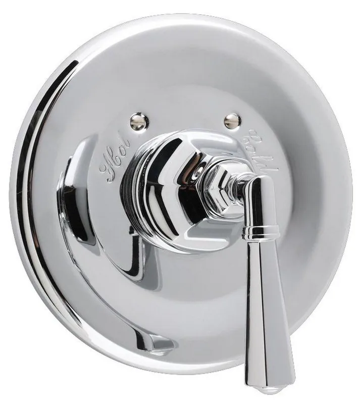 Rohl A4814LMPN Palladian Single Handle Thermostatic Valve Trim in Polished Nickel