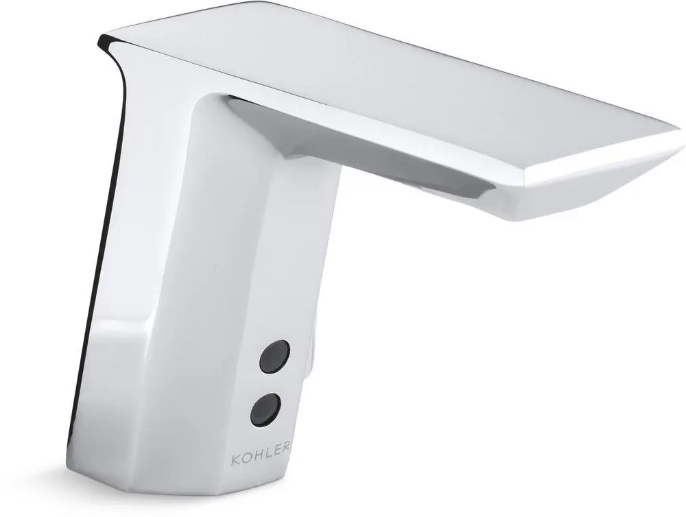 Kohler 7516-CP Geometric Sensor Bathroom Sink Faucet in Polished Chrome