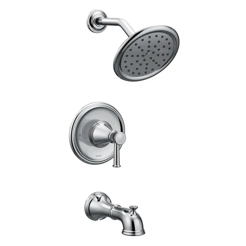 Moen T2313 Belfield One Handle Single Function Bathtub & Shower Faucet in Polished Chrome (Trim Only)