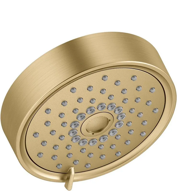 KOHLER 22170-G-2MB Purist Multi Function Showerhead in Vibrant Brushed Moderne Brass
