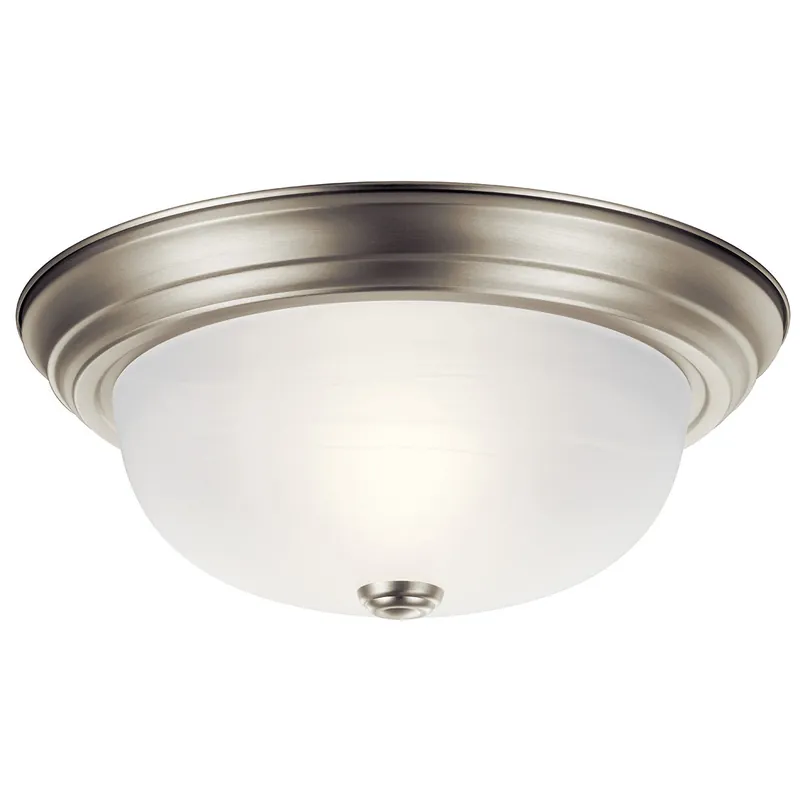 Kichler 8109NI Flush Mount Ceiling Light 60 Watt Diameter 13 inches
