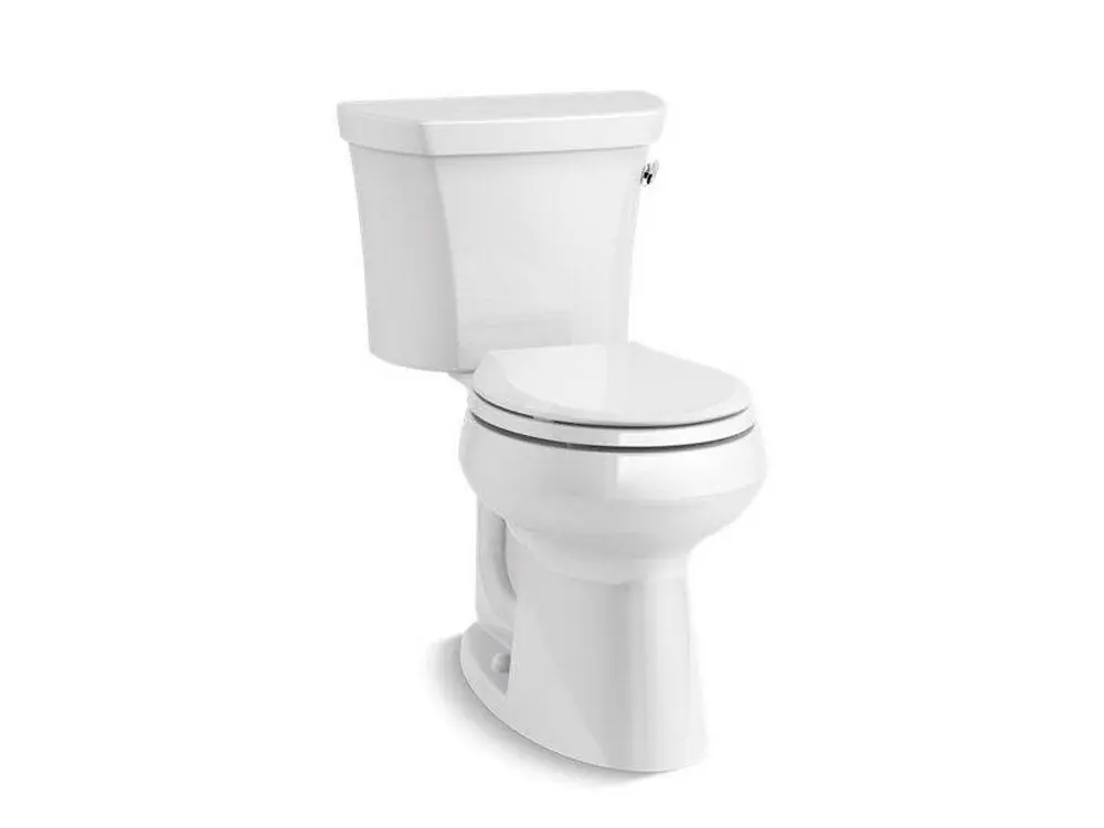 Kohler 5481-RA-0 Highline 1.28 gpf Round Two Piece Toilet