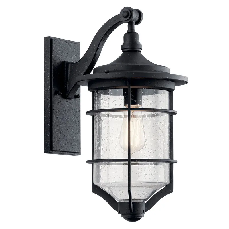 Kichler 49127DBK The Royal Marine 1 Light Outdoor Wall Light
