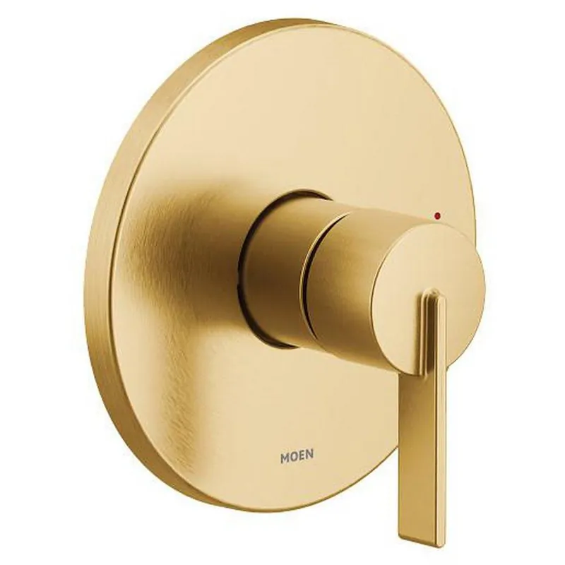 Moen UT2261BG Cia Single Handle Pressure Balancing Valve Trim in Brushed Gold