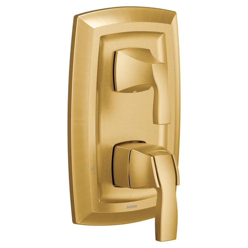 Moen UT3611BG Rizon Two Handle Diverter Valve Trim in Brushed Gold