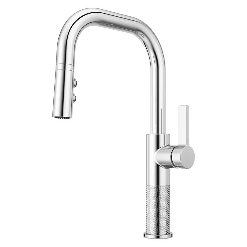 Pfister GT-529-MTC Lombardia Avanti Single Handle Pull Down Kitchen Faucet in Polished Chrome