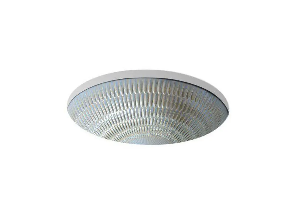 KOHLER 17889-RL-RB3 Derring 19-3/8 x 16-3/8 in. Oval Undermount Bathroom Sink in Bluestone Rutile