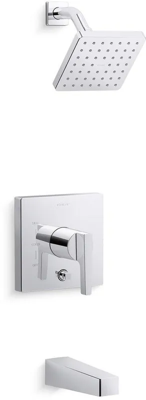 Kohler T99763-4G-CP Honesty One Handle Single Function Bathtub & Shower Faucet (Trim Only)
