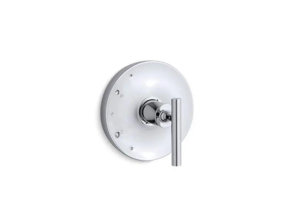 Kohler TS14423-4-CP Purist Single Handle Pressure Balancing Valve Trim in Polished Chrome
