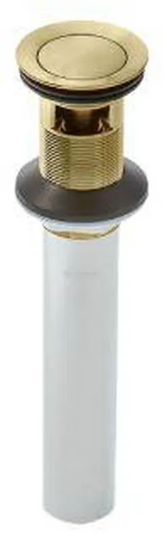 Pfister 972-101BG Push & Seal 2-3/16 in. Metal Drain in Brushed Gold