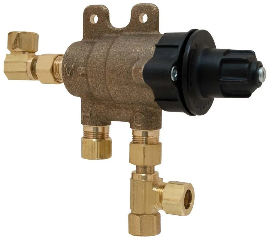Chicago Faucets 131-CABNF Ecast® 3/8 in. Compression Thermostatic Valve