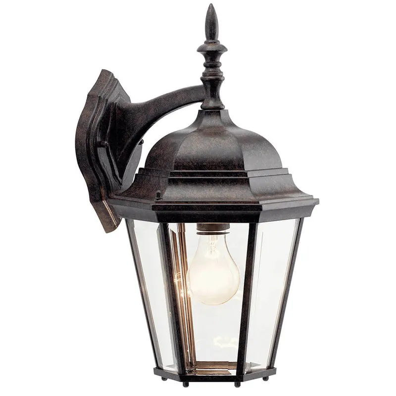 Kichler 9655TZ Madison 17in 1 light outdoor wall light