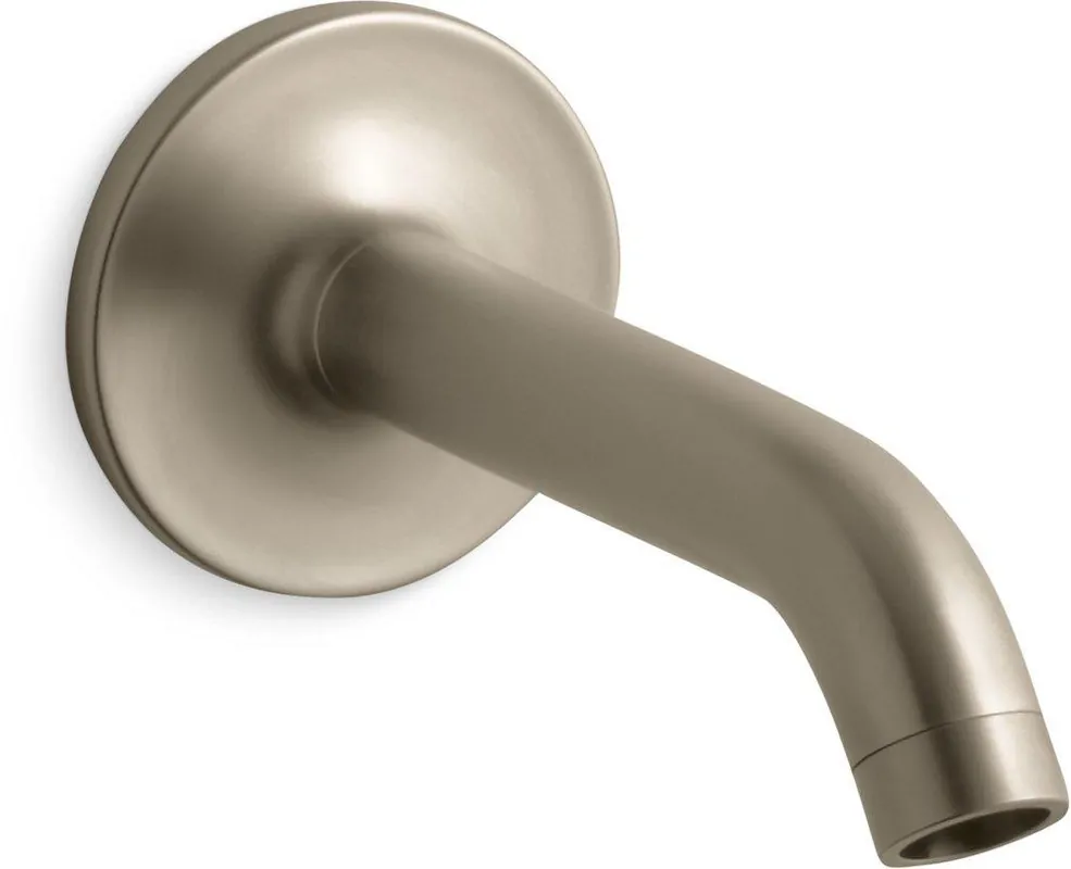 Kohler 14426-BV Purist Non-Diverter Tub Spout