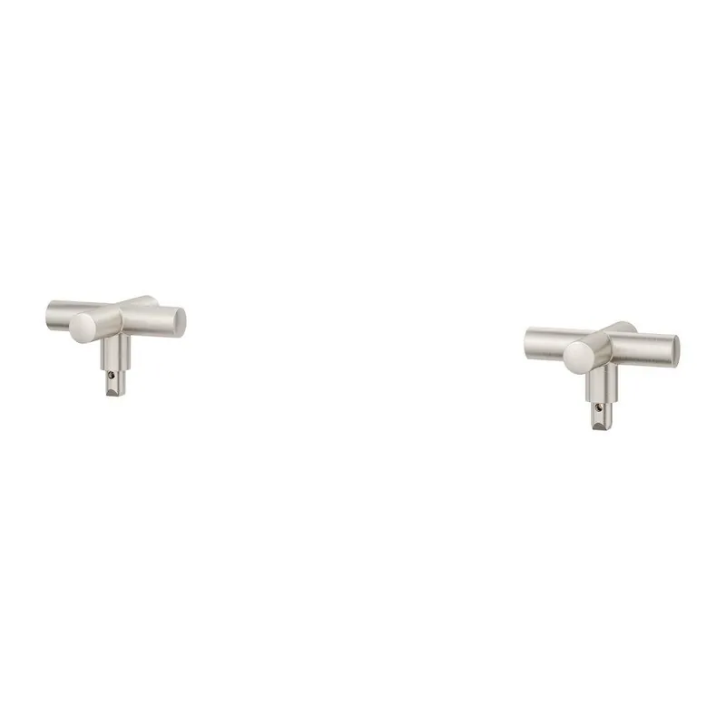 Pfister HHL-049TNTK 2-5/16 in. Metal Cross Handle in Brushed Nickel