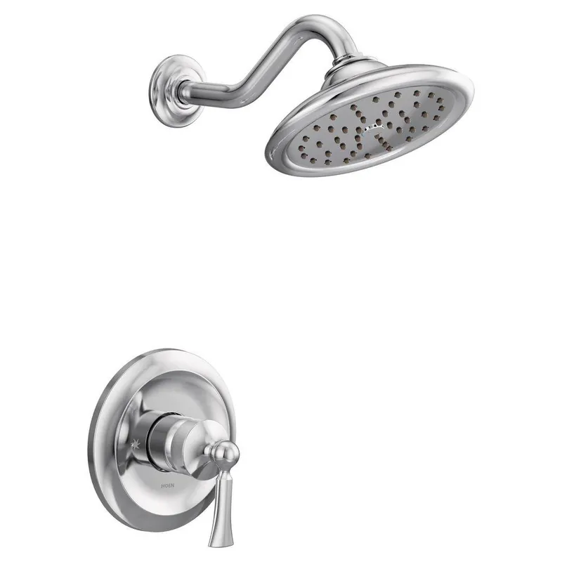 Moen UT35502 One Handle Single Function Shower Faucet in Chrome (Trim Only)