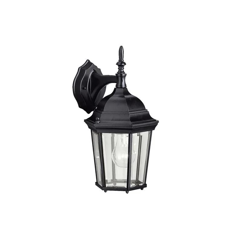Kichler 9650BK Madison 1 light outdoor wall light