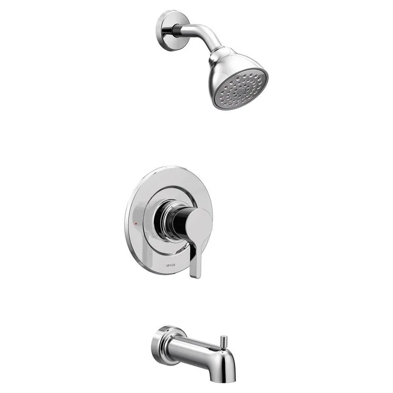 Moen T2663EP Vichy One Handle Single Function Bathtub & Shower Faucet in Polished Chrome (Trim Only)