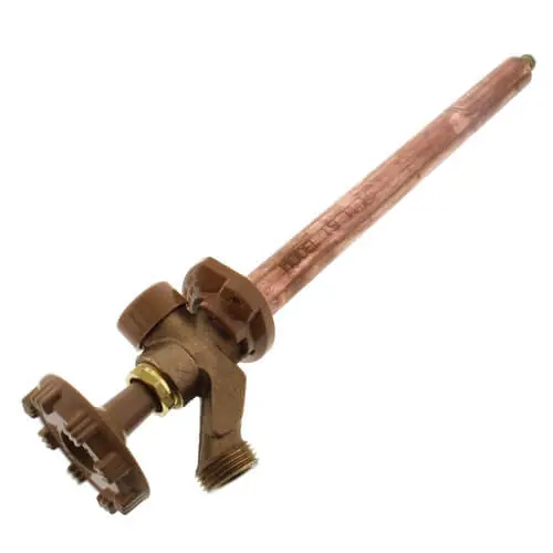 Woodford 19PX-14 Model 19 14 1/2 PEX Crimp Inlet Anti-Siphon Wall Faucet w/ Metal Handle