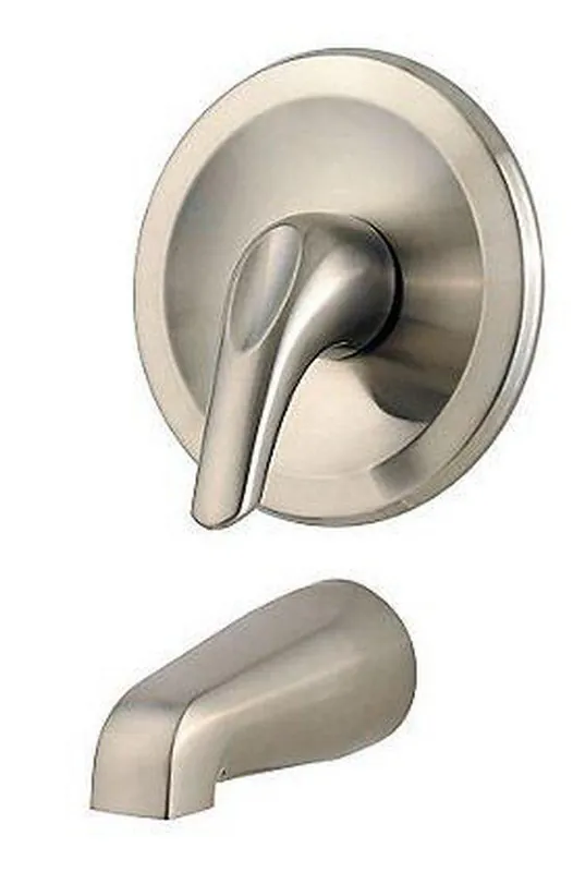 Pfister R89-010K Pfirst Series Single Handle Wall Mount Filler in Brushed Nickel (Trim Only)