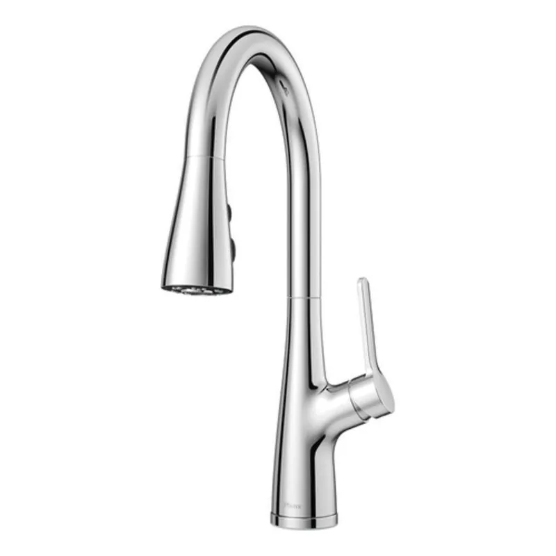 Pfister LG529-NEC Neera Single Handle Pull Down Kitchen Faucet in Polished Chrome