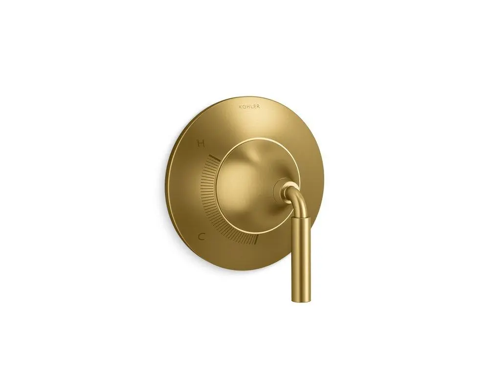 Kohler TS23954-4-2MB Tone Single Handle Pressure Balancing Valve Trim in Vibrant Brushed Moderne Brass