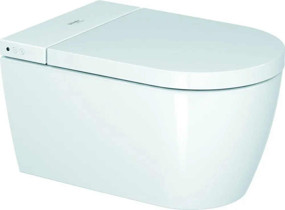 Duravit 2510092092 ME by Starck 1.28 gpf Elongated Wall Mount One Piece Toilet