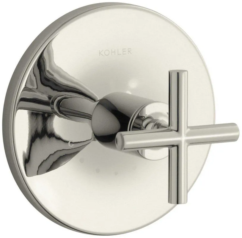 Kohler T14488-3-SN Purist Single Handle Thermostatic Valve Trim in Vibrant Polished Nickel