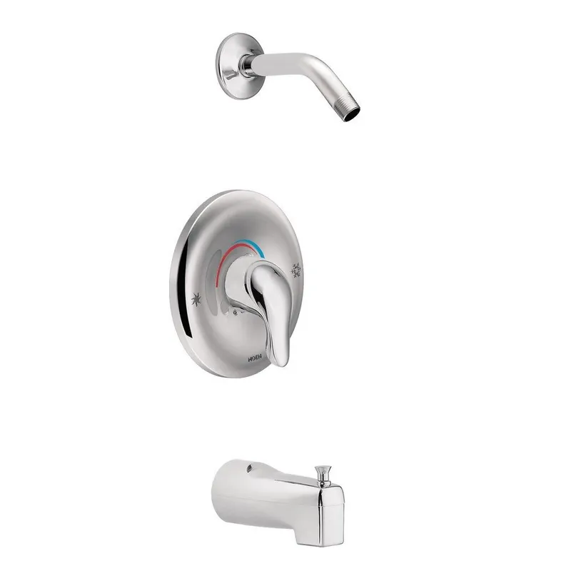 Moen TL183NH Chateau Single Handle Bathtub & Shower Faucet in Polished Chrome (Trim Only)
