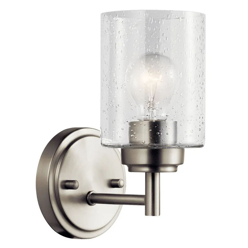 Kichler 45910NI The Modern Winslow 1-Light Wall Sconce Power 75W