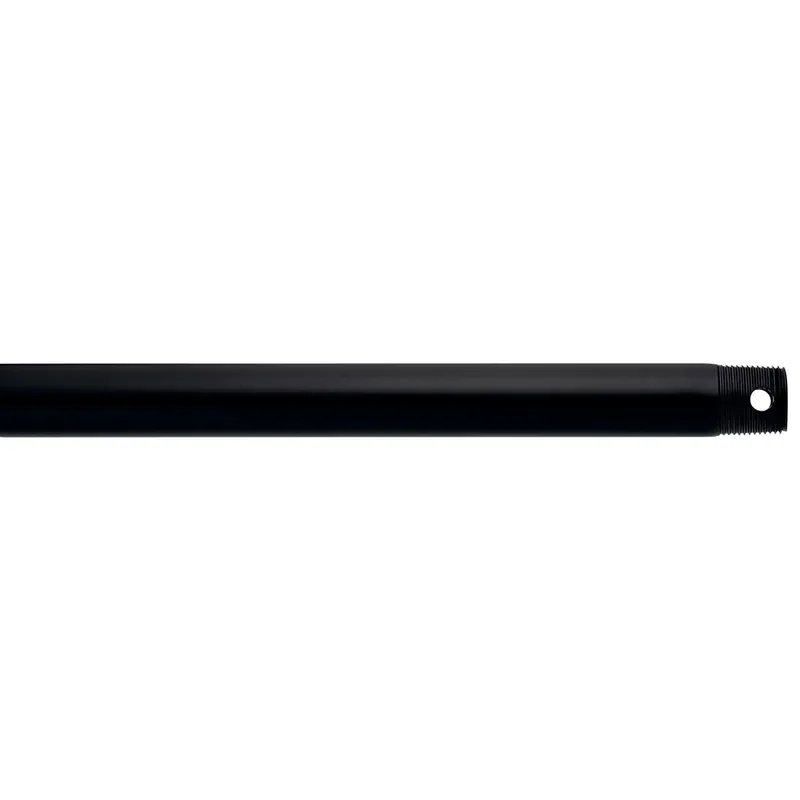 Kichler 360001SBK 18 inch Extension Downrod 1 inch O.D. Satin Black