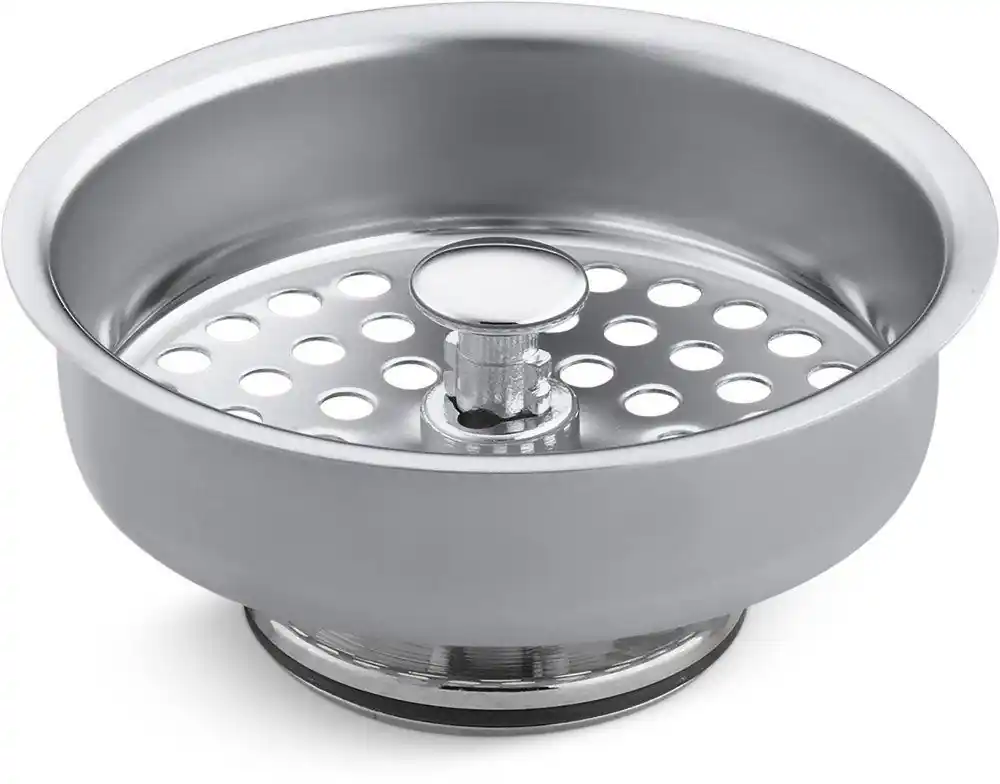 KOHLER 8803-CP Duostrainer Basket Strainer Polished Chrome