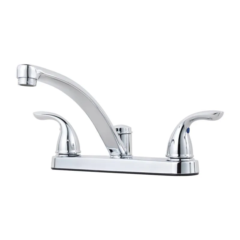 Pfister G135-7000 Pfirst Series Two Handle Kitchen Faucet in Polished Chrome
