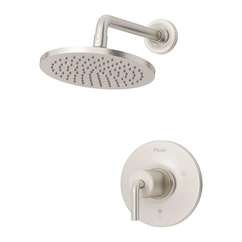Pfister LG89-7TNTK Tenet One Handle Single Function Shower Faucet in Brushed Nickel Trim Only