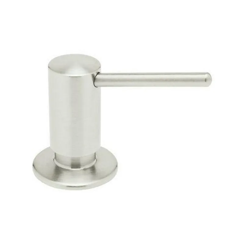Rohl LS450LPN De Lux II 3-1/4 in. 12 oz Kitchen Soap Dispenser in Polished Nickel
