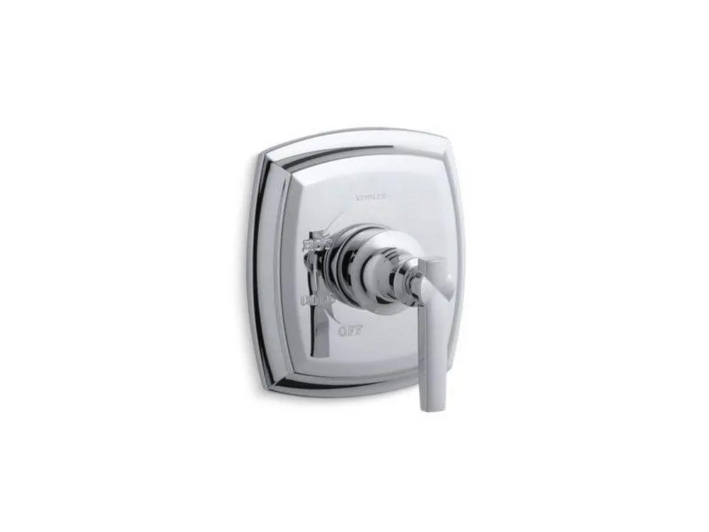 Kohler TS16235-4-CP Margaux Single Handle Pressure Balancing Valve Trim in Polished Chrome